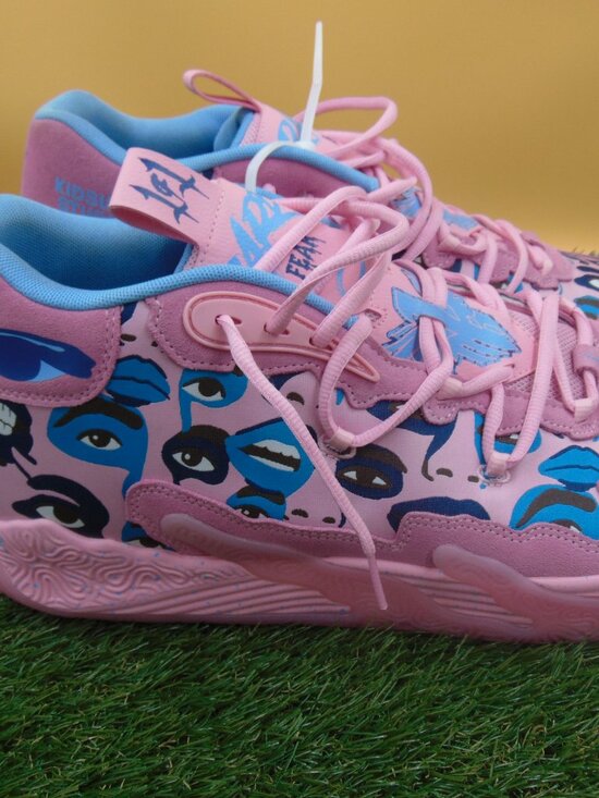 Puma LaMelo Ball MB.01 Pink Blue “M.E.L.O.” Size 16 Rare Big Size New No Box main image 5